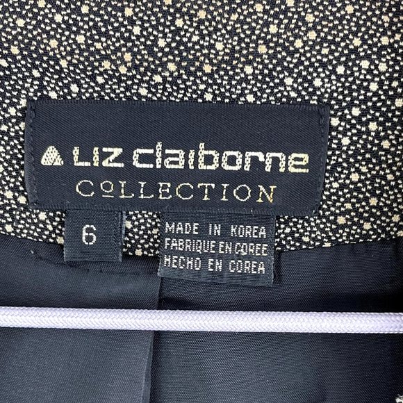 Vintage Liz Claiborne Single Breaste Blazer Blouse - Picture 2 of 10